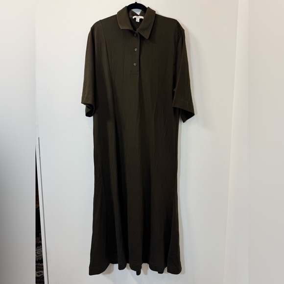 COS Flared Polo Shirt Dress - Picture 4 of 8